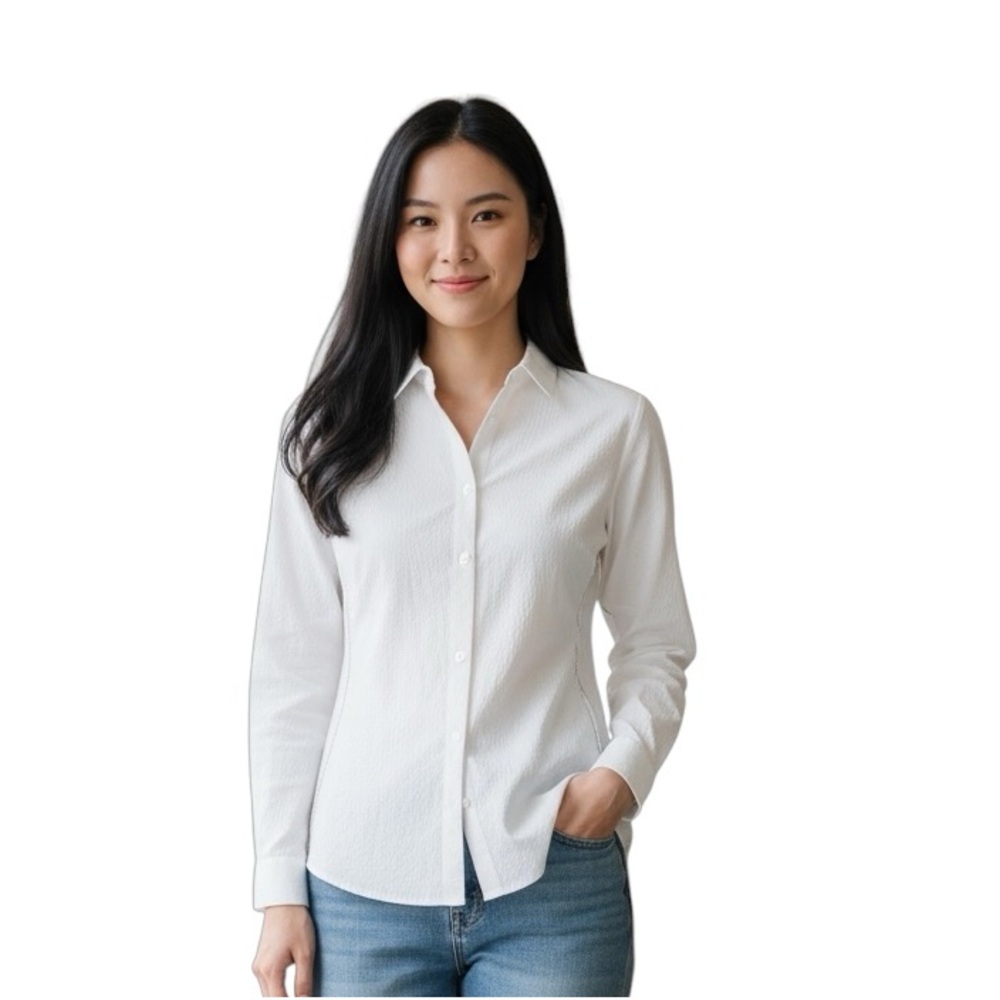 Ted Baker classic, corp core, preppy, minimalist cotton long sleeve shirt
